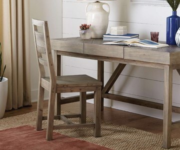 cottage style writing desk and task chair
